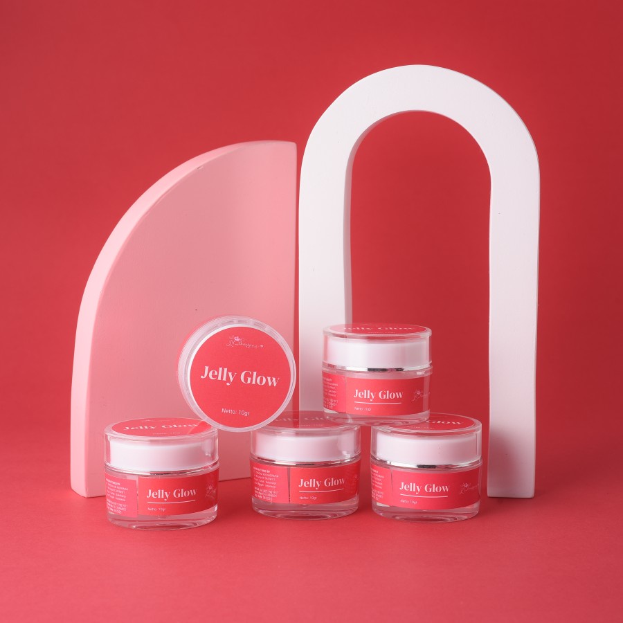 BPOM RED JELLY - JELLY GLOW - PENCERAH WAJAH GLOWING