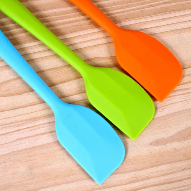 Spatula Silikon Sendok Adonan Masak Sodet Dapur Kitchen Utensil Silicone Baking Food Grade Roti Mentega Oles Aduk Tahan Panas