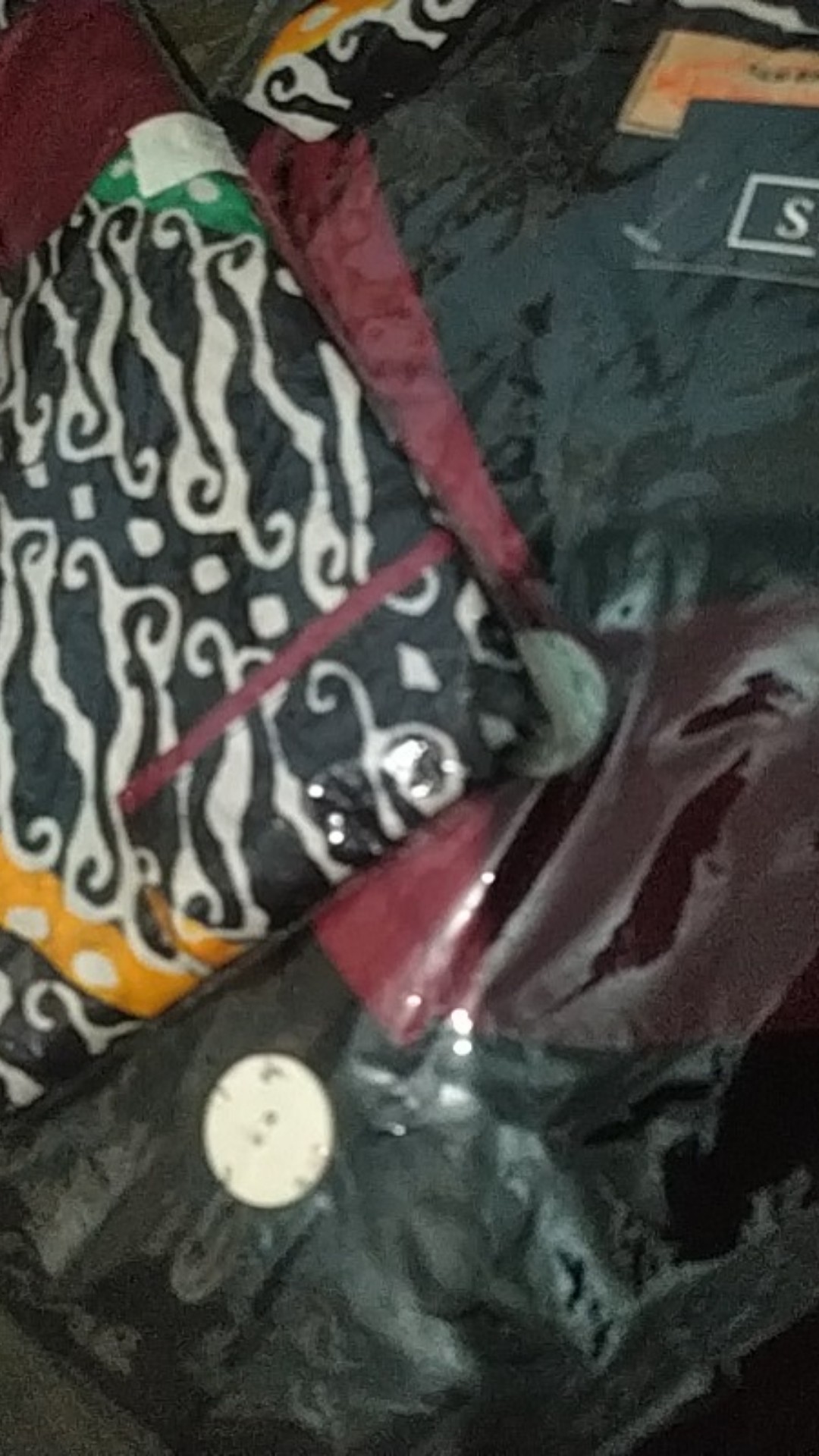 Batik Couple Sarimbit  Katun Cap Mix Toyobo Dress Clemira Kemeja Afdal