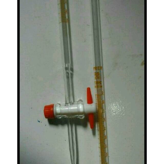 Buret 25Ml kran teflon