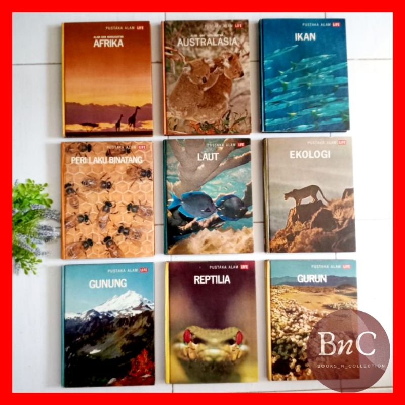 Buku pustaka alam life ensiklopedia