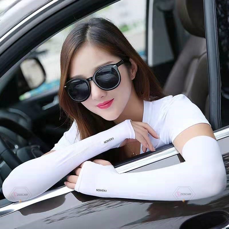 Manset lets slim Anti UV Arm Sleeves  HAN handsock jempol ZIOSCARF