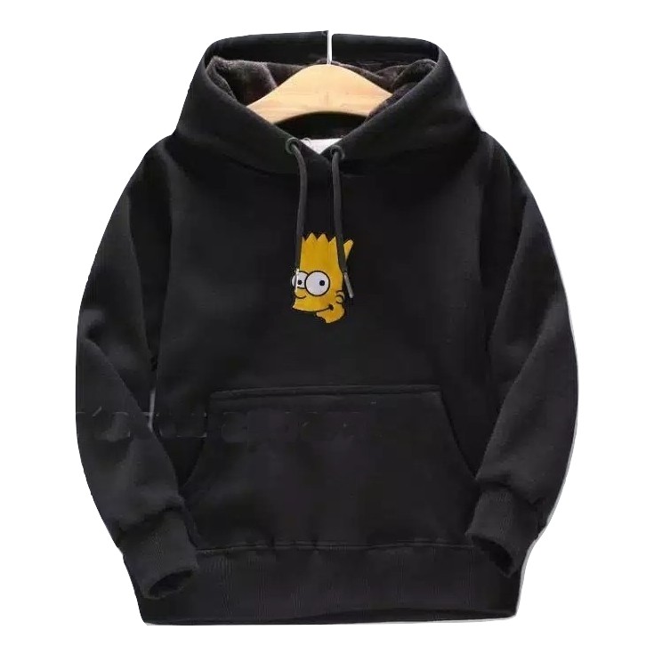 Sweater Hoodie Anak Simsons Sweater Fleece Baju Anak Unisex