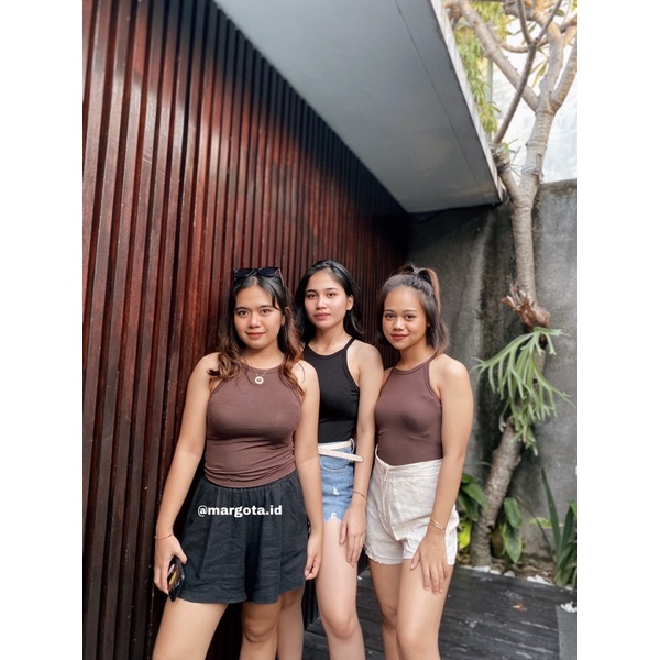 Margota Halter Top / Tank Top / Singlet tali / Inner / Daleman-7