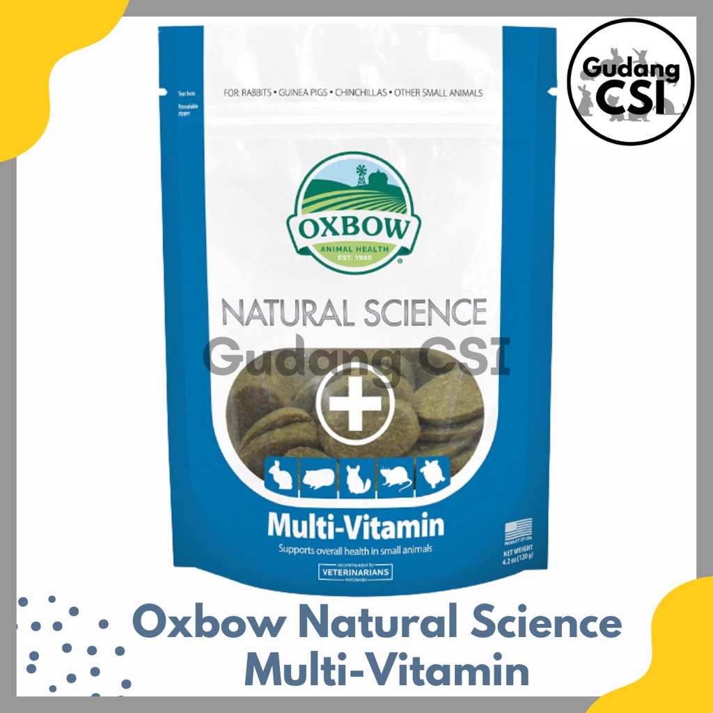 Oxbow Multivitamin / vitamin kelinci / guinea pig / torto