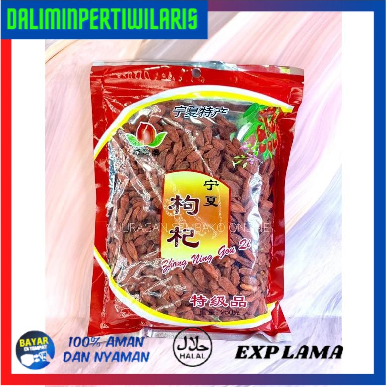 

( BISA COD ) Goji berry 250 gr / kiche / kichi / gojiberry EKSLUSIF [Kode 1|Kode 2|Kode 3|Kode