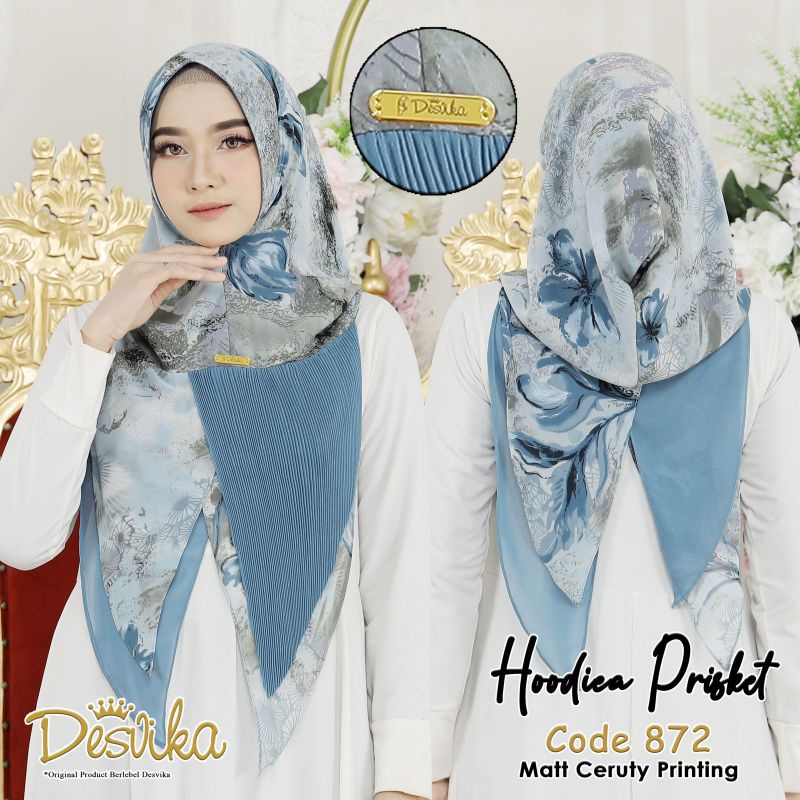 DESVIKA Hoodie Prisket code 872 jilbab hoodie hijab hoodie
