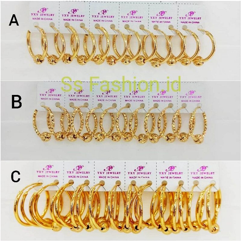 Anting jewelry anti karat