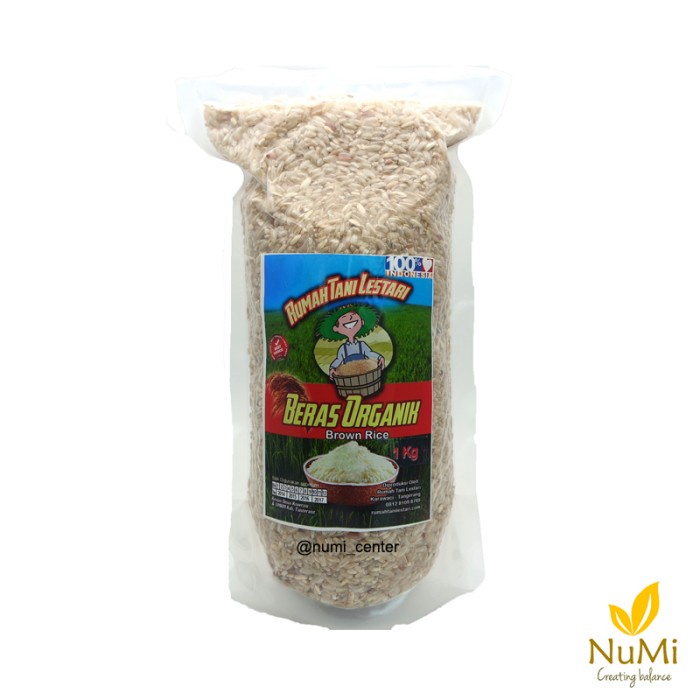 

bg20t01r Organic Brown Rice | Beras Coklat Organik 1 Kg - Rumah Tani Lestari Sv012Ss