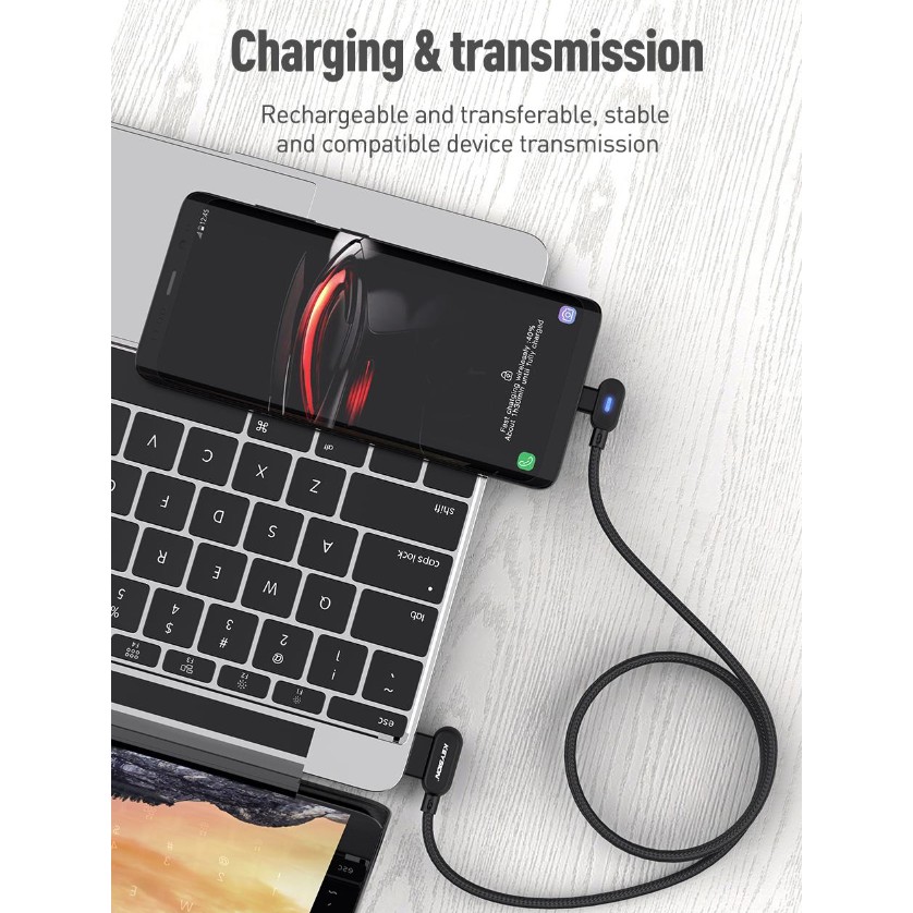 Kabel data cas KEYSION L type usb cable Fast Charging  - bergaransi 6 bulan