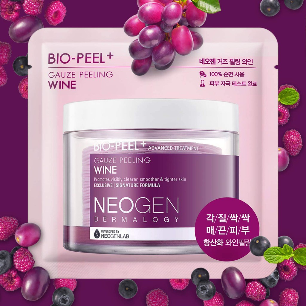 [SALE] NEOGEN DERMALOGY - Bio Peel Gauze Peeling Pad Sachet / Exfoliasi Wajah