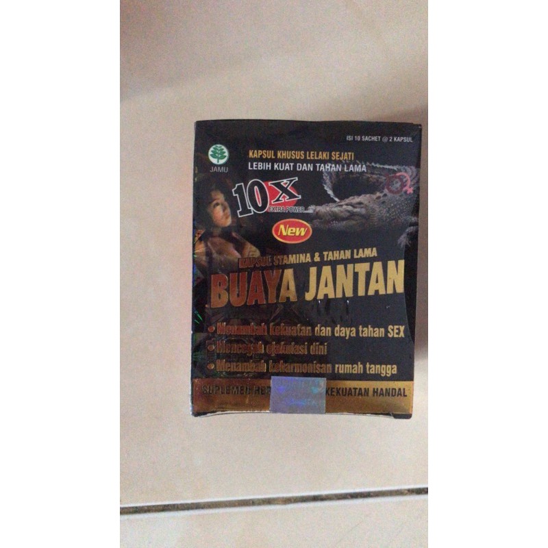 Jual Buaya Jantan Kapsul Original Kuat Tahan Lama Obat Pria Mantap Shopee Indonesia 