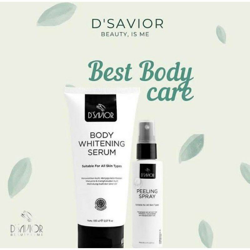 D'SAVIOR BODY WHITENING/WHITENING SERUM/ SPRAY FEELING D'SAVIOR