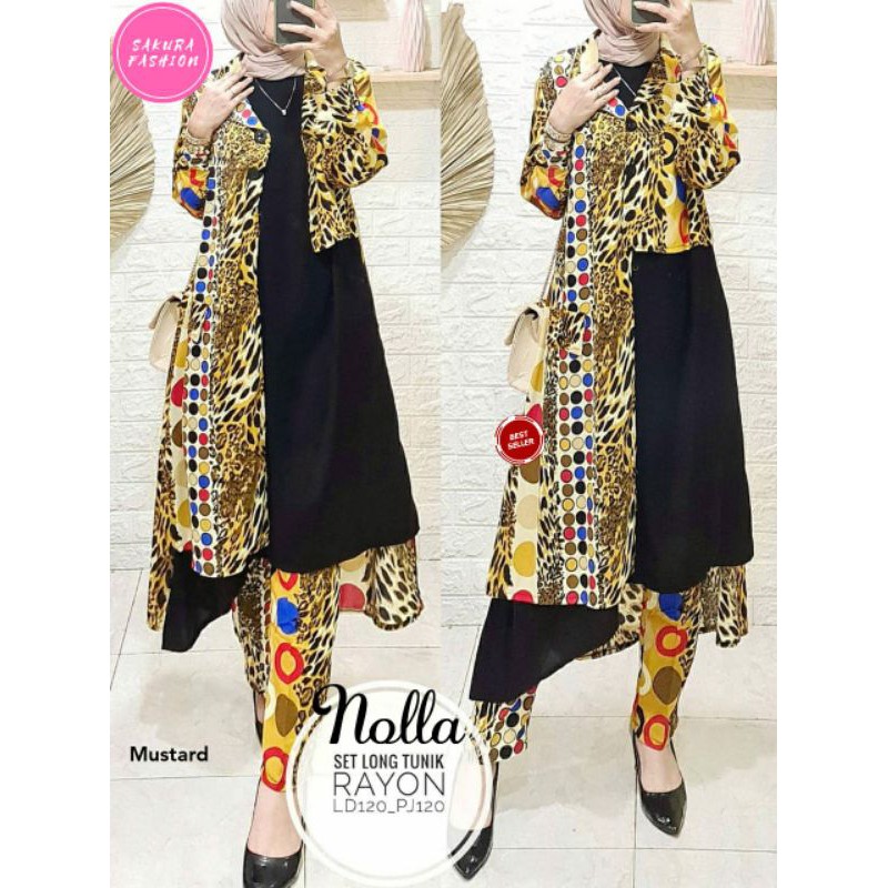 Nolla Set Long Tunik