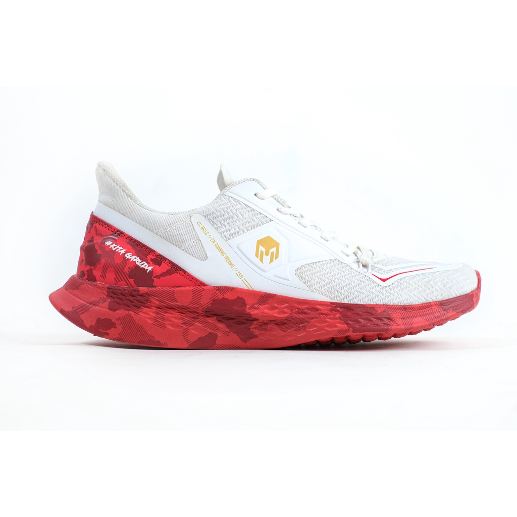 Sepatu Lari - Sepatu Running -MILLS - Sepatu TREXIMO OMEGA GARUDA ROYAL RED/WHITE 9100105 - FX