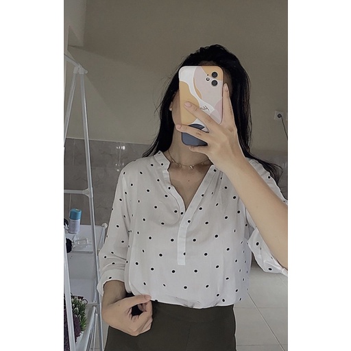 Kemeja basic // kemeja oversize // korean look casual-3