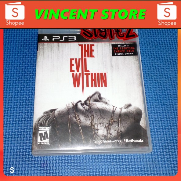 PRODUK ORIGINAL kaset ps3 bd the evil within