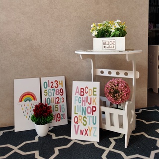 Hiasan Dinding Kamar Anak Dekorasi Bermain ABC Poster Rainbow (KIDS-06) #7