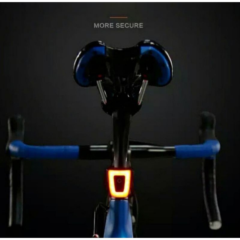 Lampu Led Belakang Sepeda Support Sadel Tas Helm Rockbros GUB Cairbull