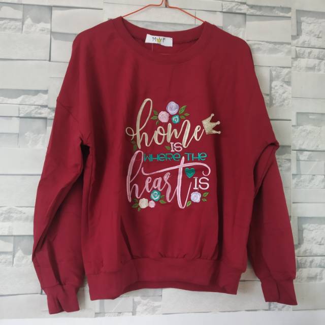 Kaos/sweater import MF Tiramisu Beautiful