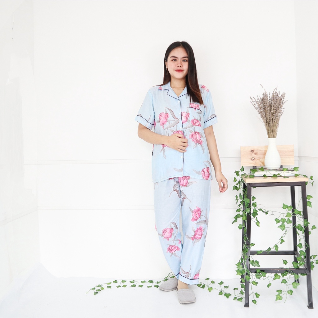 IZANY Piyama CP allsize Celana Panjang KATUN EROPA PREMIUM banyak variasi-