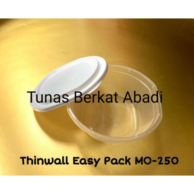 THINWALL EASY PACK MANGKOK OVAL MO-250 - ISI 25 SET