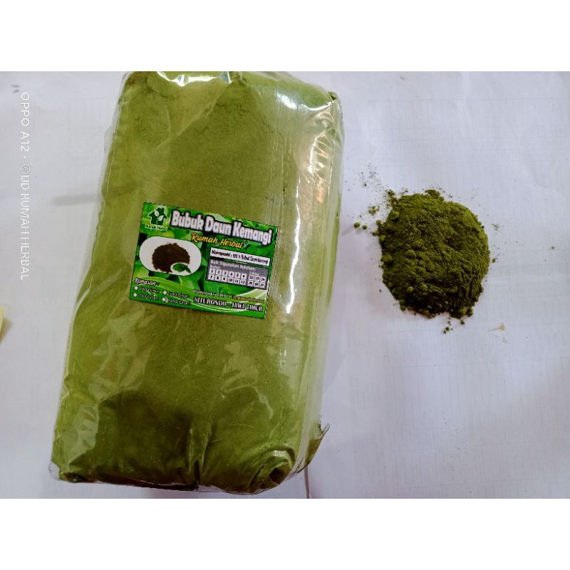 

Bubuk daun kemangi 500 gram