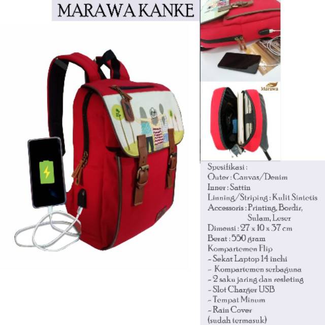 Ransel besar cewek lucu