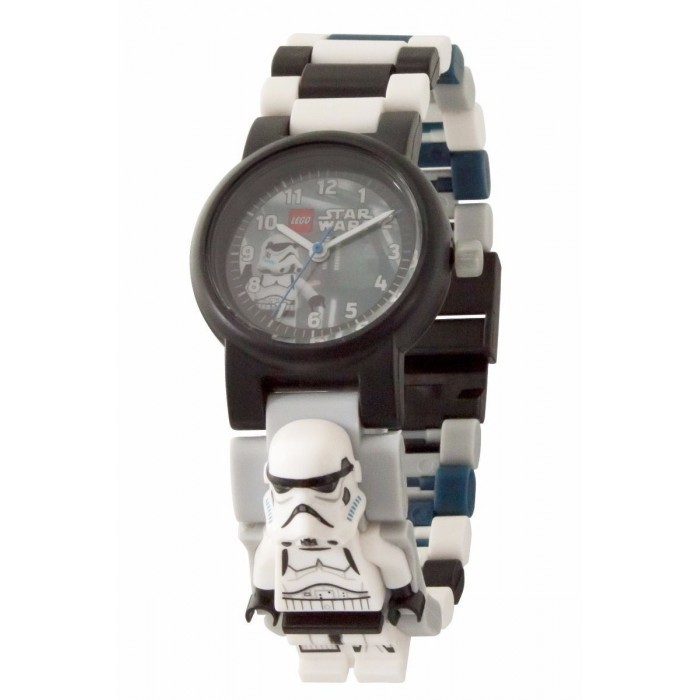 Jam Tangan Analog Anak Lego Star Wars Stromtrooper Minifigure Link Watch
