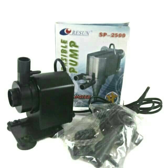 RESUN SP-2500 / pompa aquarium kolam ikan koi / pump / sirkulasi / 18 watt / 1400 liter 1.5 meter