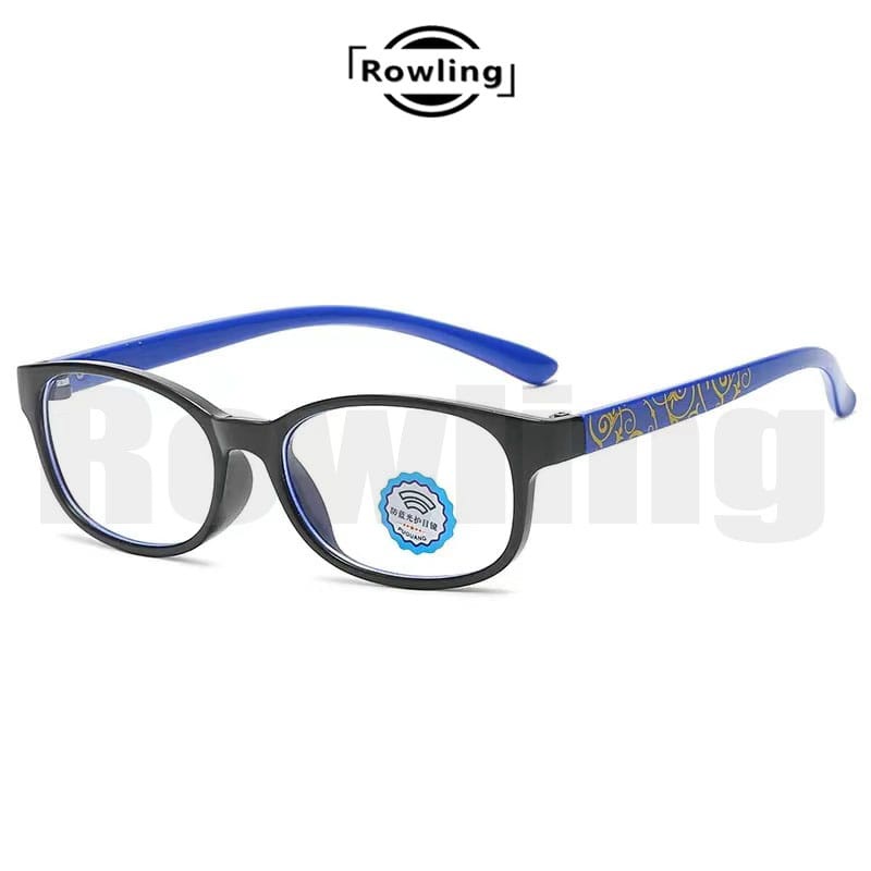 (Rowling)Kacamata Anak NewTrend/Fashion Anak Unisex Terbaru anti radiasi  Blue Light High Quality Import-7