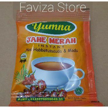 

YUMNA Jahe Merah Instant Sachet 18gr