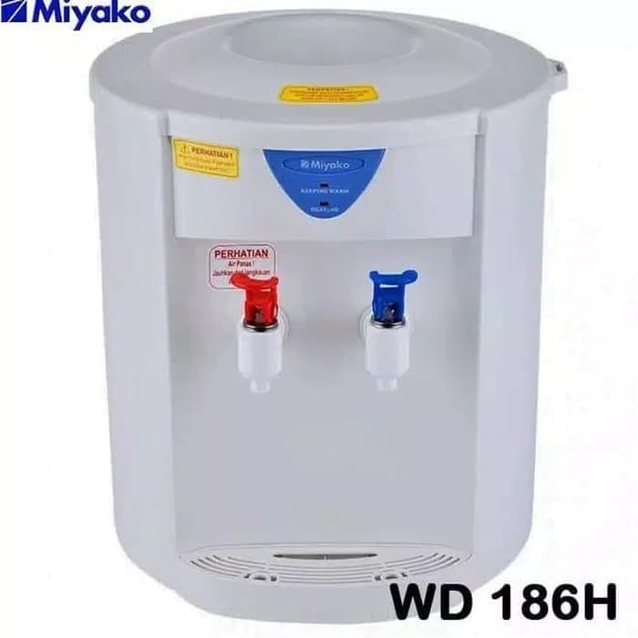 MIYAKO Dispenser / Water Dispenser WD 186 H - Garansi Resmi 1 Tahun