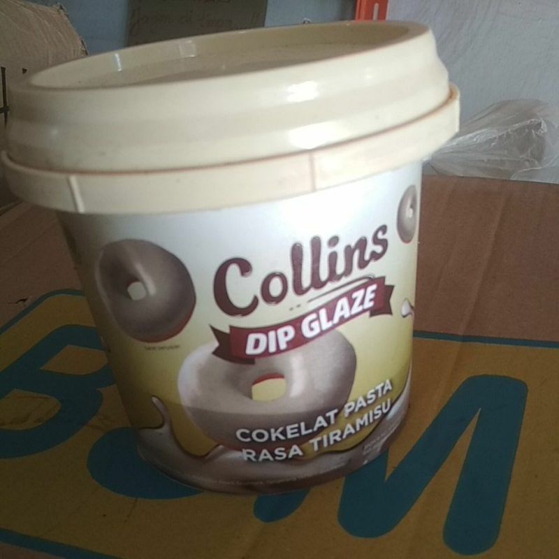 

Dip Glaze Collins Tiramisu/coklat/greentea 1 kg