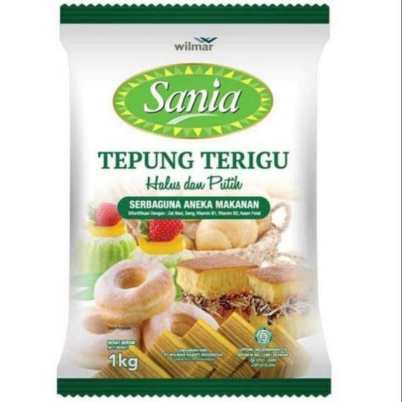 

Sania Tepung terigu 1kg