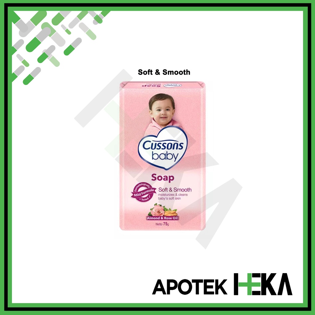 Cussons Baby Soap 75 g Sabun Batang Bayi (SEMARANG)