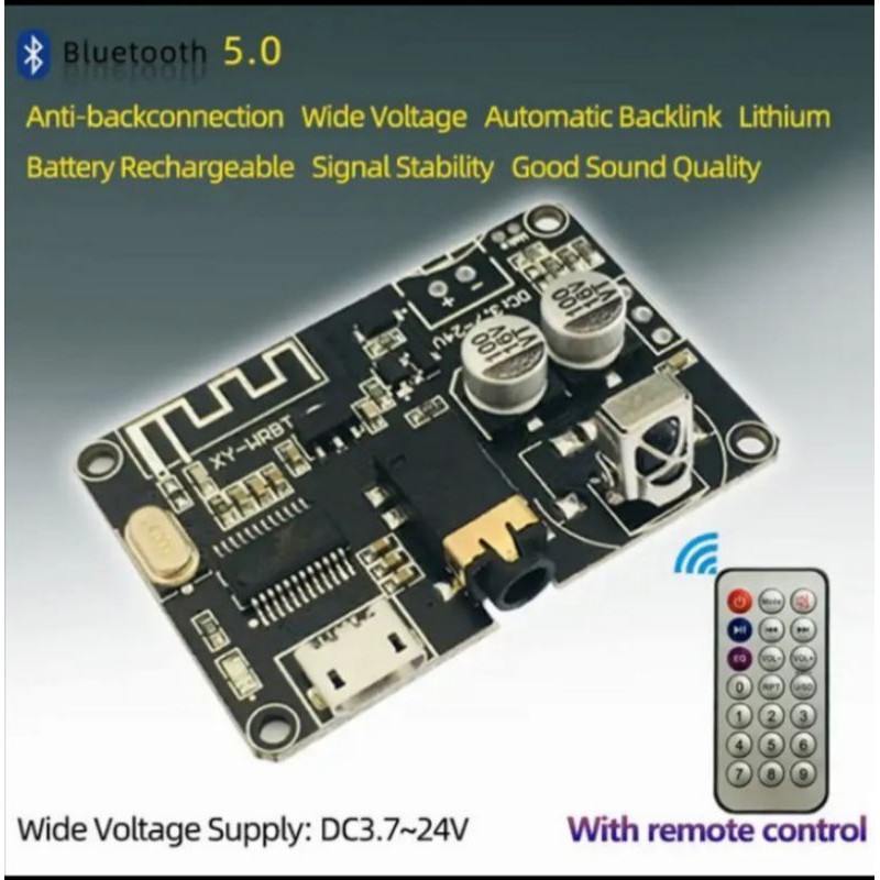 MP3 XY-WRBT XY WRBT MP3 BLUETOOTH 5.0 AUDIO AMPLIFIER 3-24v