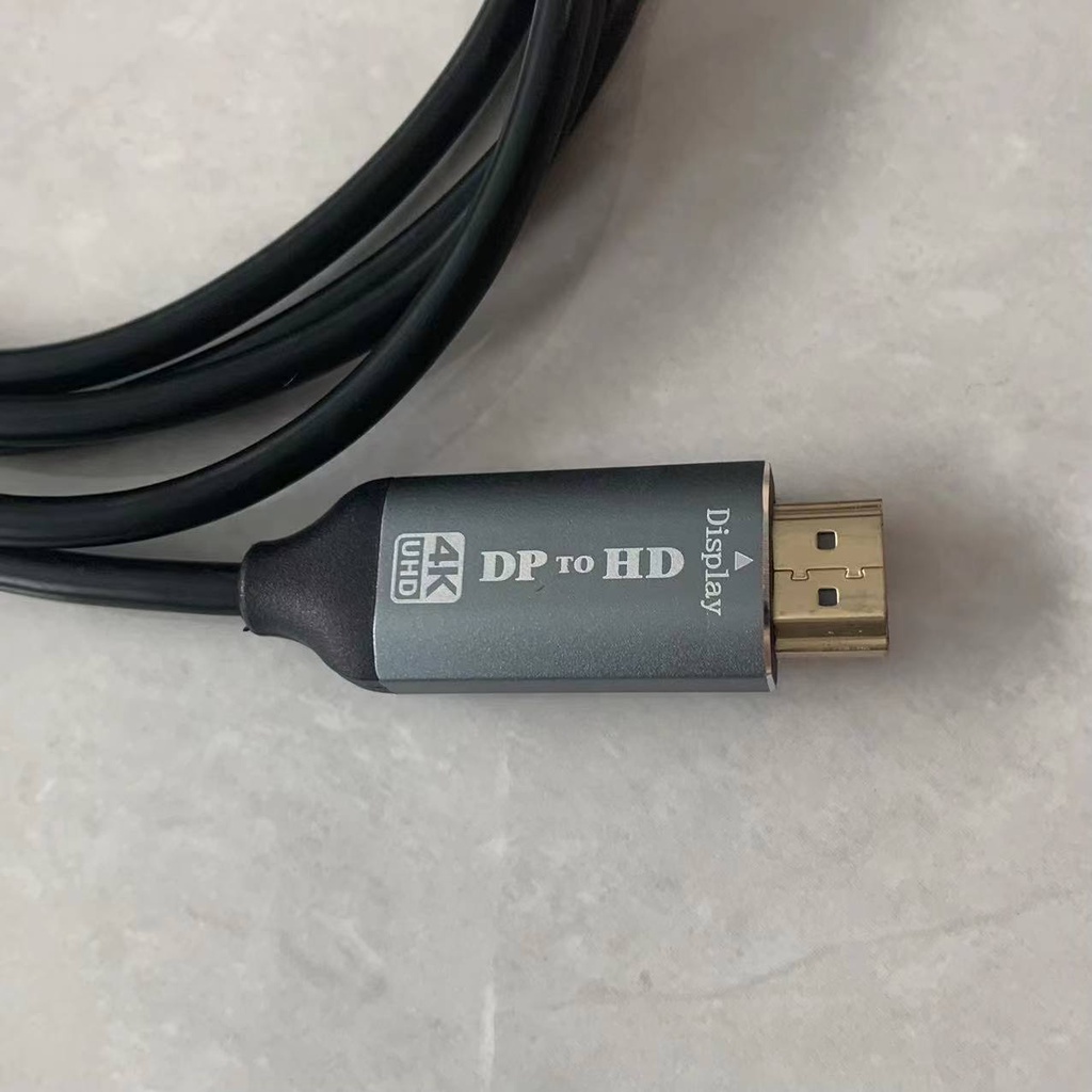 DP Display Port To HDTV-1.8 Meter 4K Converter adapter/ DP TO HDMI-1.8M 4K AISEN