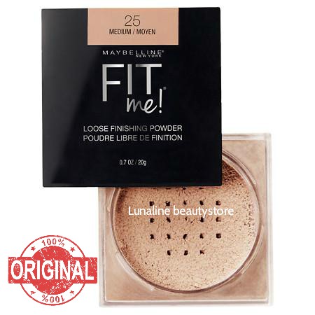 Maybelline Fit Me Loose Finishing Powder Ori Bedak tabur