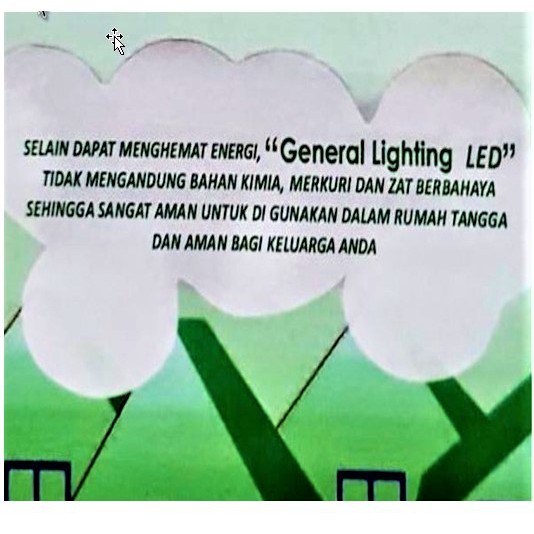 40W Lampu Bohlam Kapsul High Powerbulb LED GENERAL LIGHTING GL 40 Watt Berkualitas