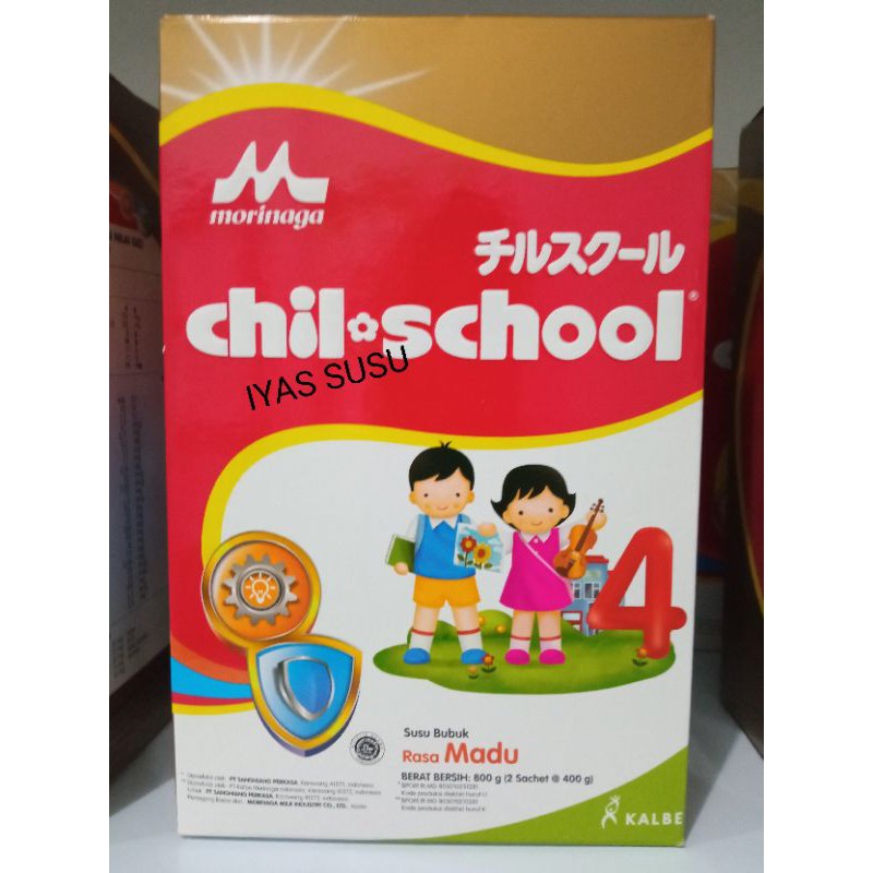 

Morinaga Chil°School 800gr (2x400) Madu/Vanila