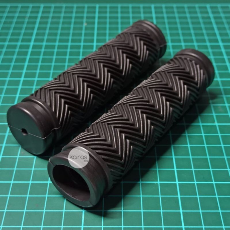 HANFAT HAND GRIP HANDLE GRIP SEPEDA GUNUNG MTB BMX KARET ANTI SELIP