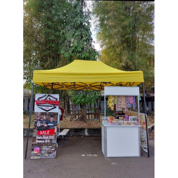 tenda lipat 2x3 +Kuning