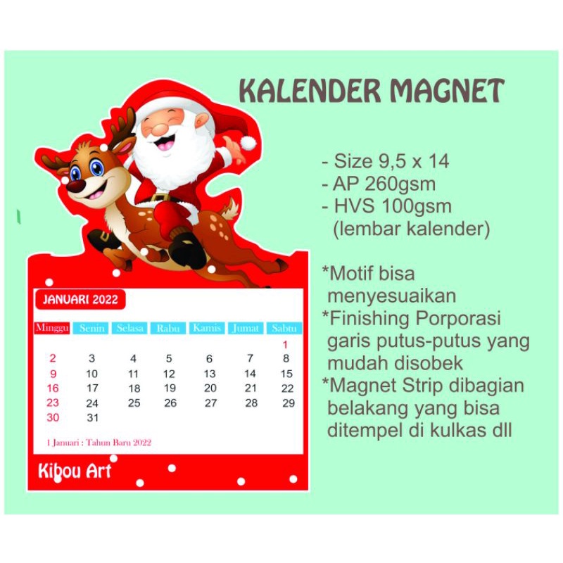 

Kalender Magnet Mini