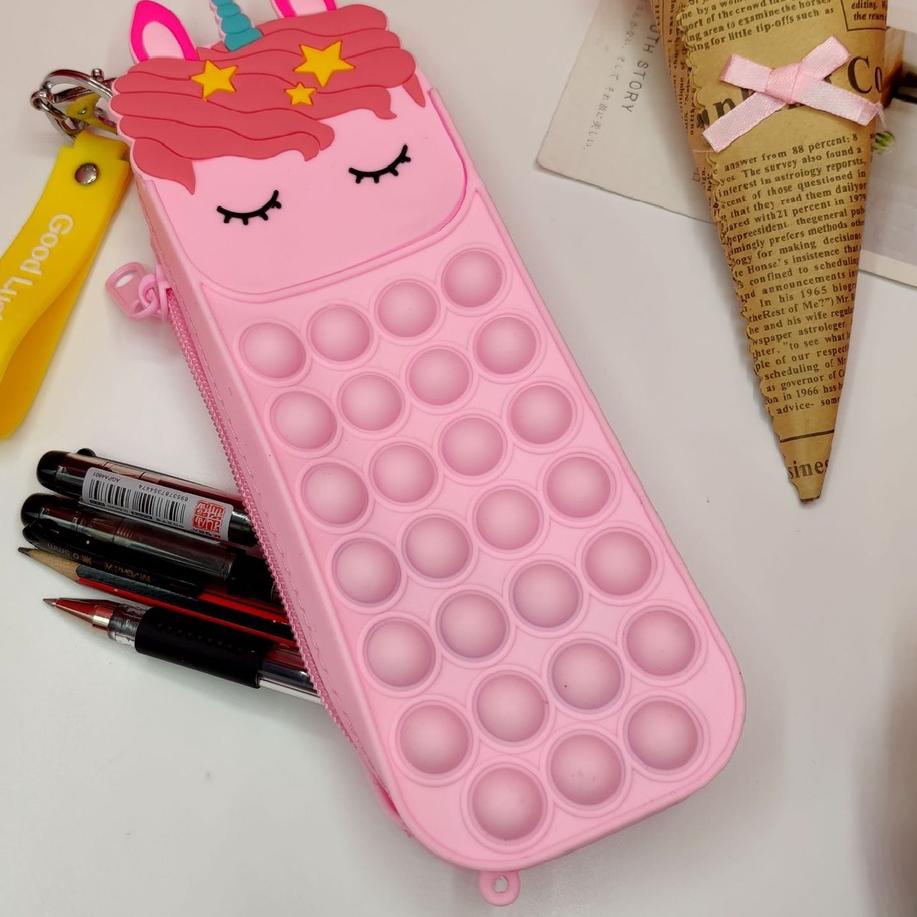 

ゟ Kotak Pensil Pop It Unicorn ₦