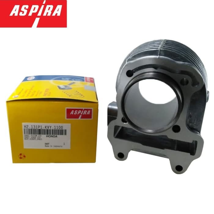Kas Blok Cylinder Comp Honda Beat Karbu KVY dan PISTON KIT LENGKAP Aspira