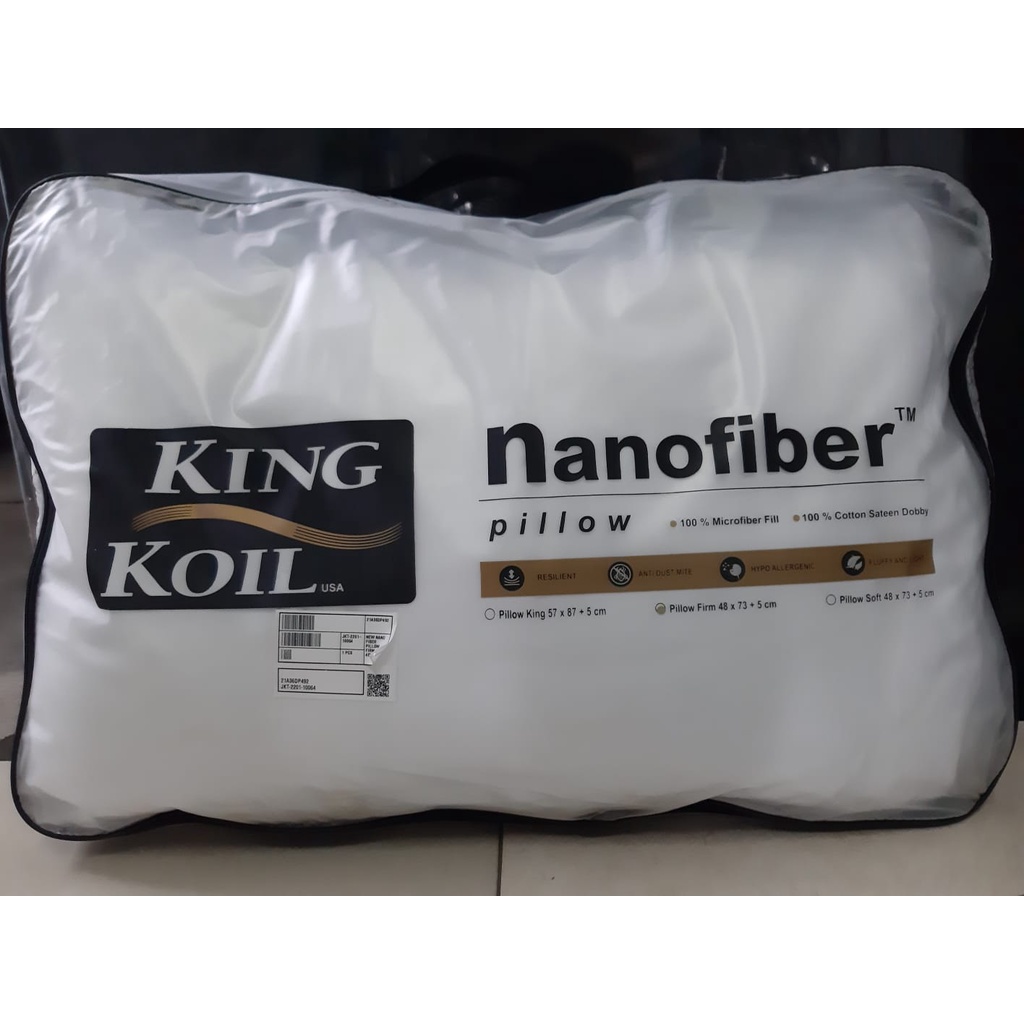 Bantal Nano Fiber King Koil /  King Koil Nano Fiber Pillow