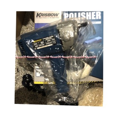 Krisbow Polisher 180mm Mesin Poles Alat Memoles Keramik Batu Logam Kris Bow Polish Poliser