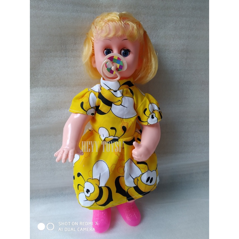 MAINAN BONEKA BAYIKU SAYANG MAINAN ANAK PEREMPUAN BONEKA BABY DOT MAINAN BAYI MAINAN BONEKA BUNYI
