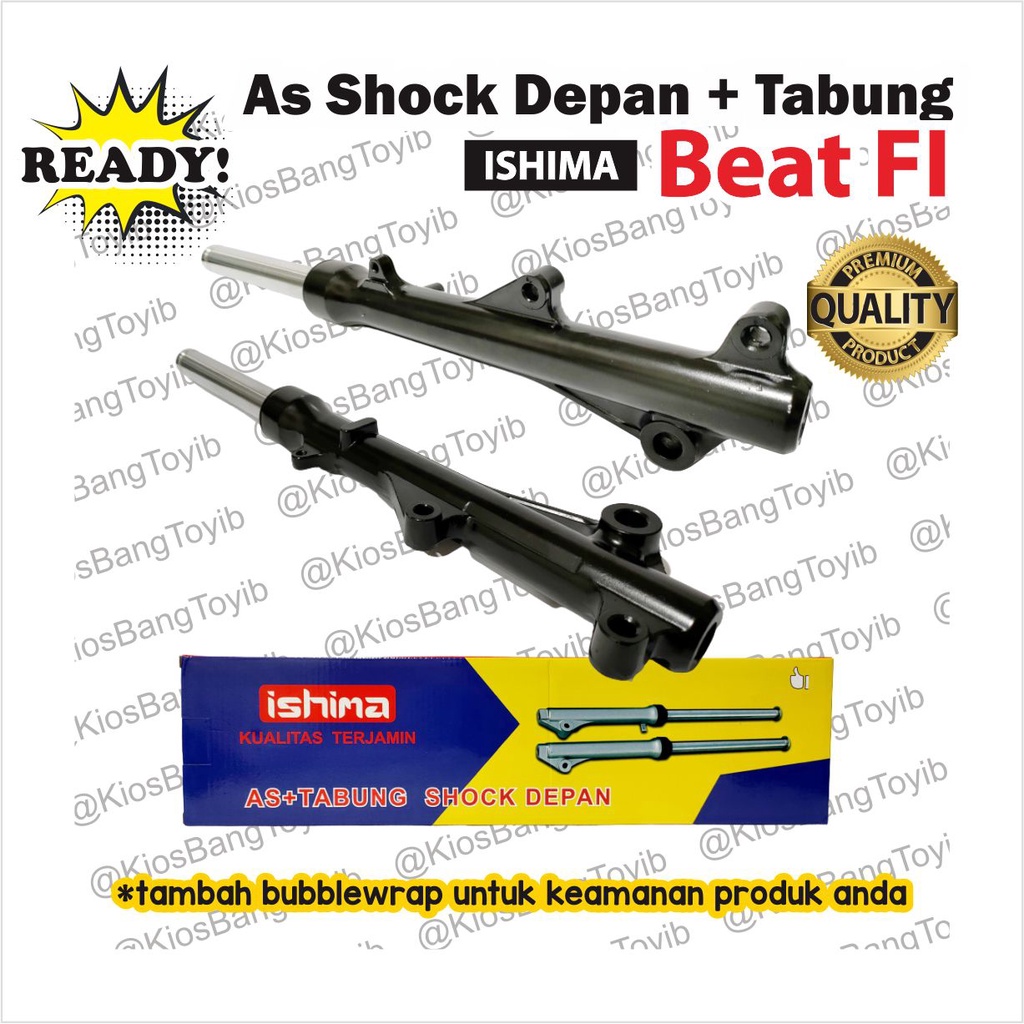 As Shock Skok / Shockbreaker Depan + Tabung Beat FI (ISHIMA)